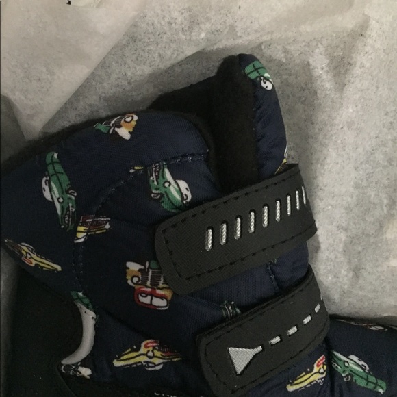 Blue Cars Snow Boot - Boys, Size: Little Kid 11 - Picture 2 of 2